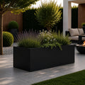 Gecoat stalen plantenbak 100x50x50