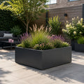 Gecoat stalen plantenbak 100x100x50