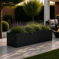 Gecoat stalen plantenbak 150x50x50