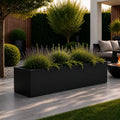 Gecoat stalen plantenbak 150x40x40