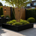 Gecoat stalen plantenbak 180x180x40