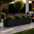 Gecoat stalen plantenbak 180x50x50