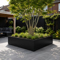Gecoat stalen plantenbak 200x200x40
